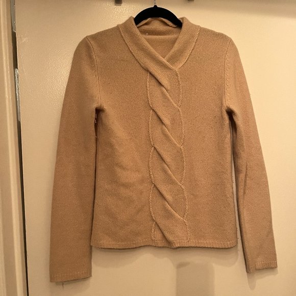 Sweaters - Looks like - Max Mara Albania Tan Sweater (Super Soft – No Tags – 16.5 inches)